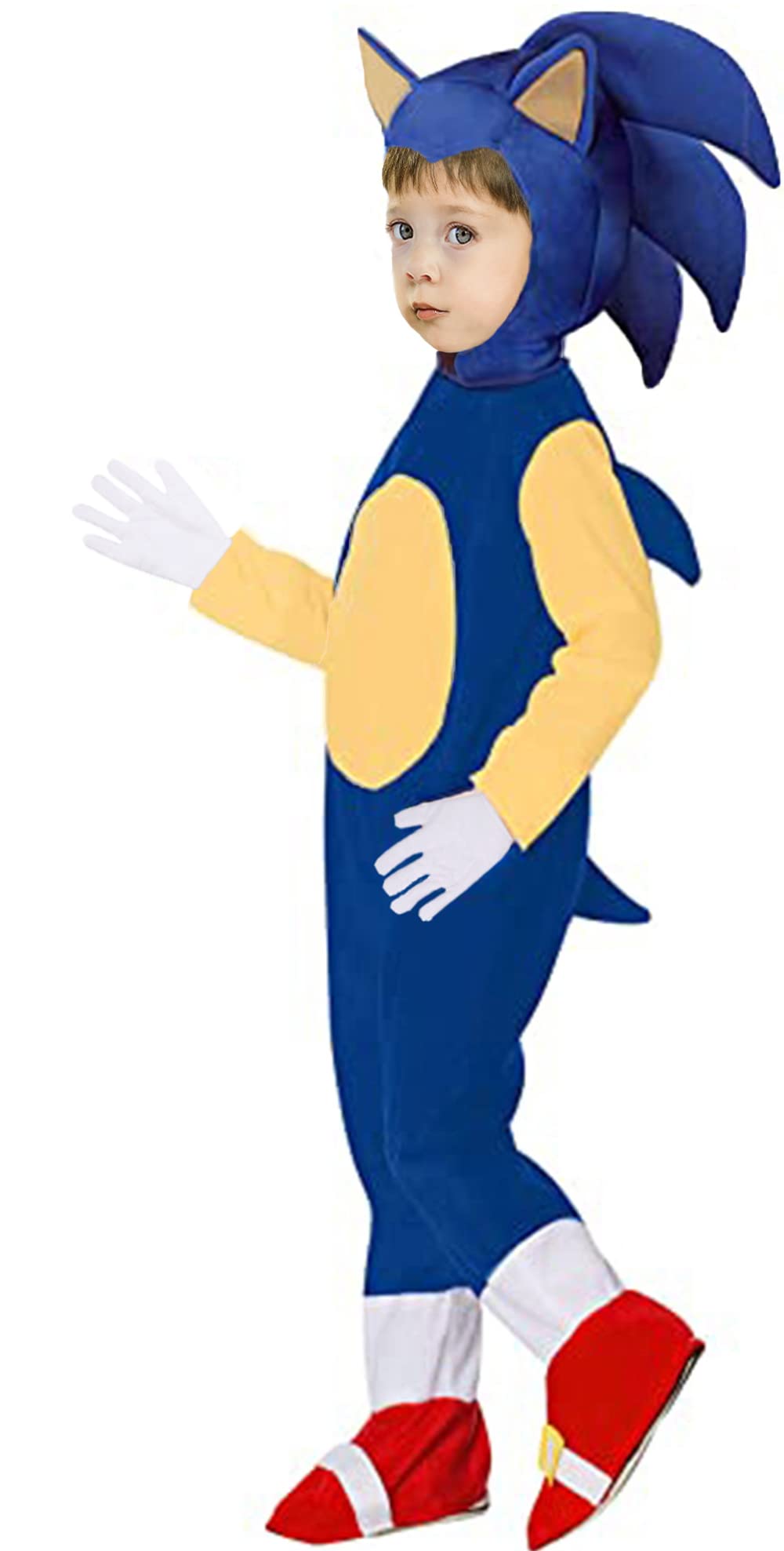 Yakogy Halloween Dress Up Kids Hedgehog costume cosplay cartoon Bodysuit Pretend Play Onesies For Boys girls