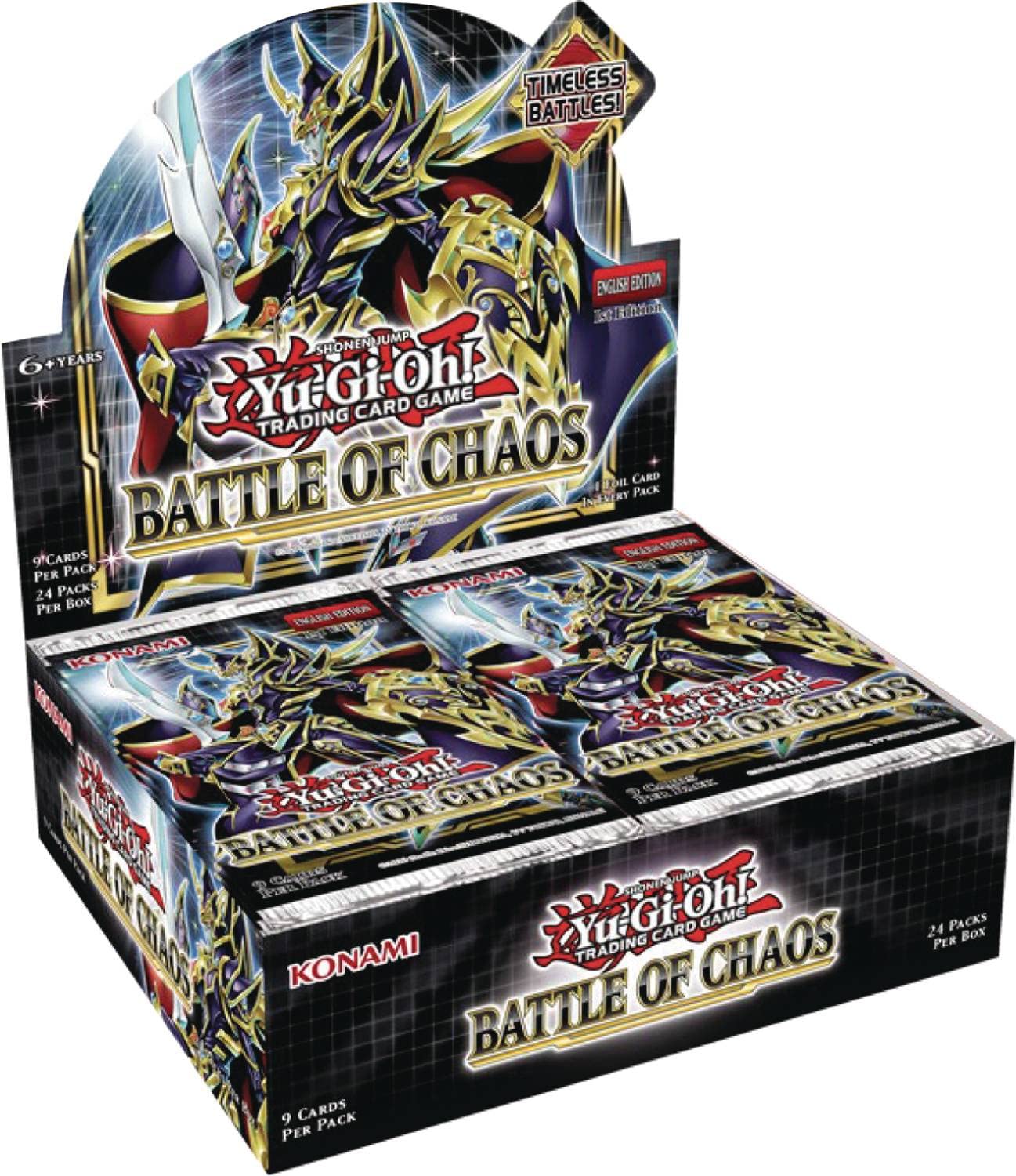 Konami Yu-gi-Oh Tcg: Battle of chaos Booster Display