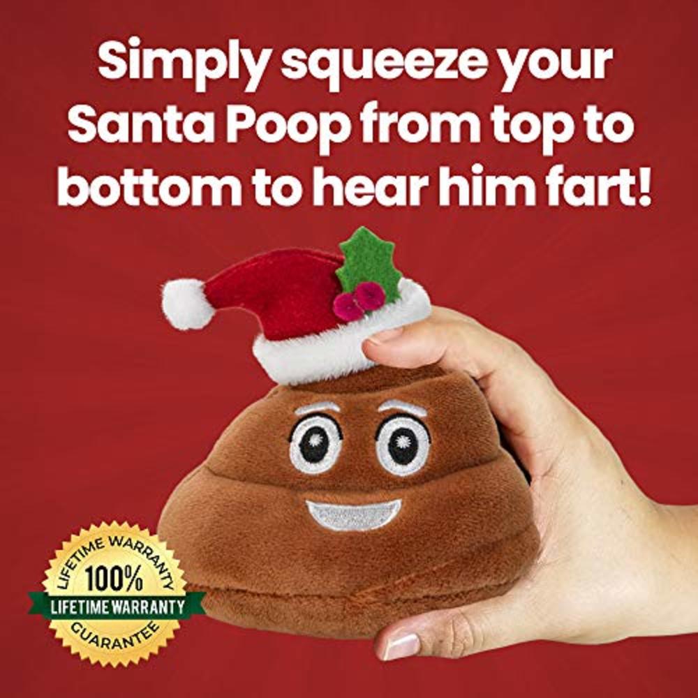 Santa Poopy Our Friendly Forest Farting Santa Poop Emoji Toy - Talks & Makes 7 ...