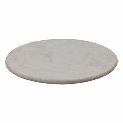 creative co-Op Marble, White Lazy Susan