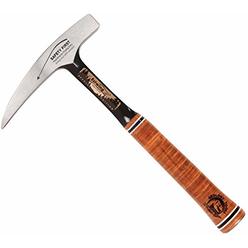Estwing Special Edition Rock Pick - 22 oz Geological Hammer with Pointed Tip & Genuine Leather Grip - E30SE, Black-Speci