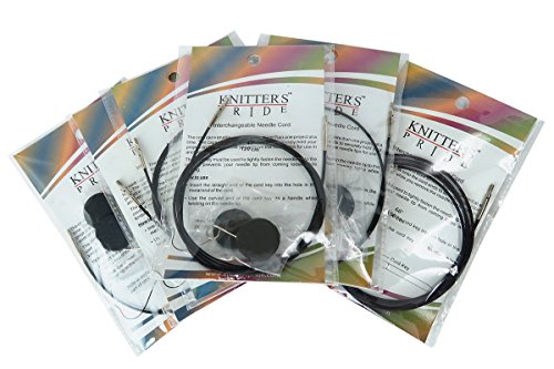 KNITTERS PRIDE Knitters Pride Interchangeable Black Cord Variety
