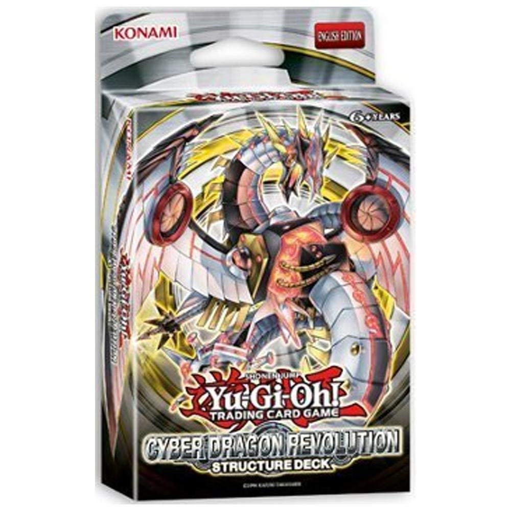 Yu-gi-Oh cards cyber Dragon Revolution Structure Deck