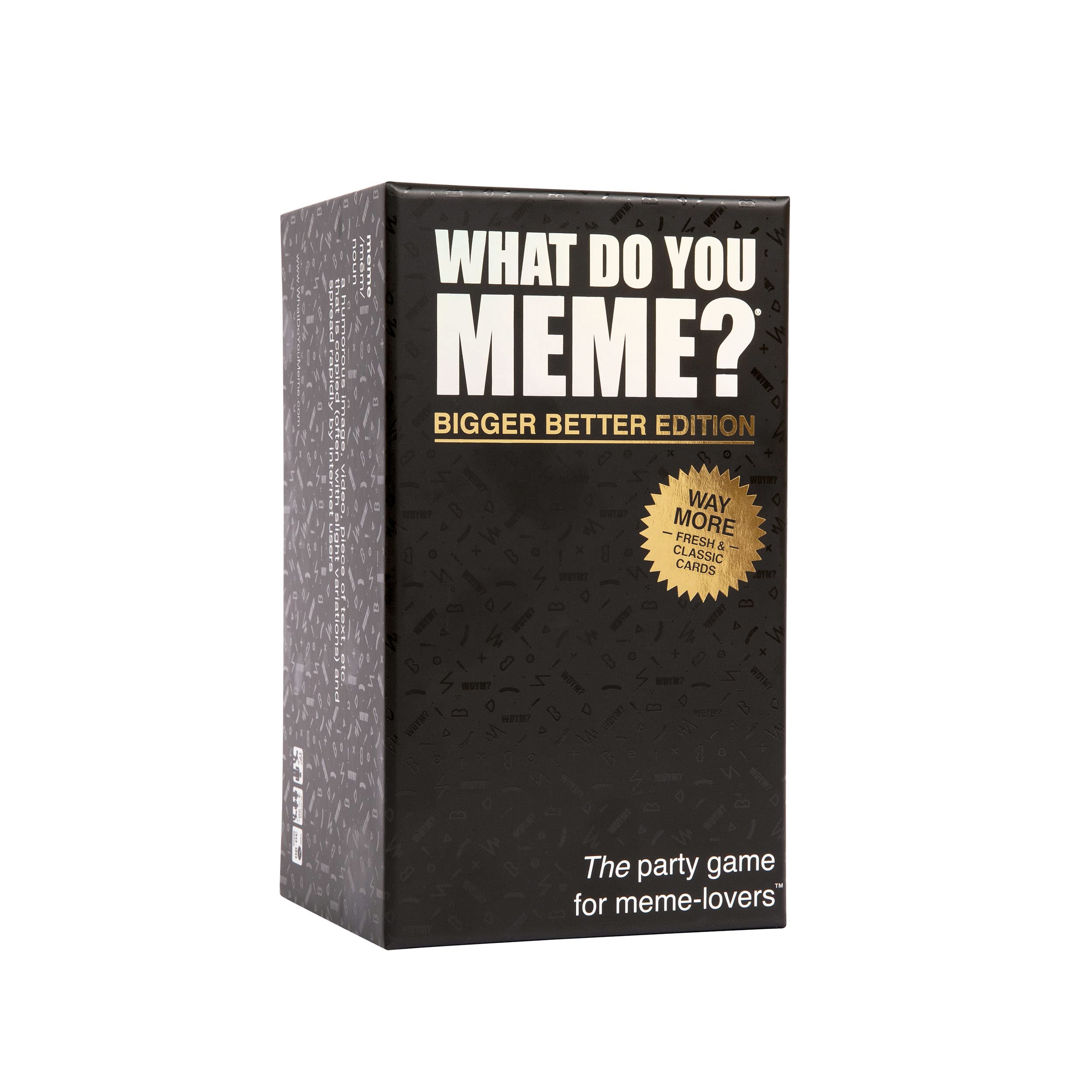 What Do You Meme core game - The Hilarious Adult Party game for Meme Lovers (Bigger Better Edition)