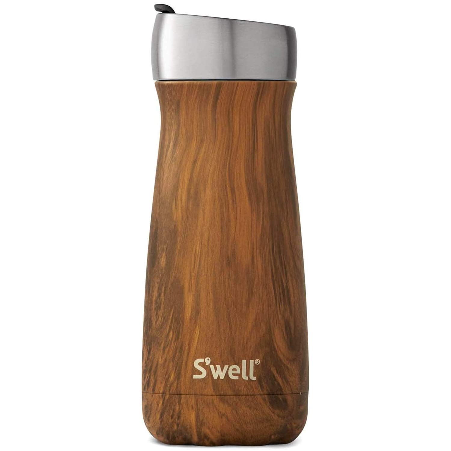 Swell S'well Stainless Steel Commuter Triple-Layered Vacuum-Insulated Containers Keeps Drinks Cold for 24 Hours and Hot for 6 -