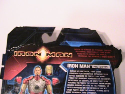 Disney Iron Man Movie Toy Series 1 Action Figure Iron Man Prototype