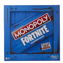 Monopoly: Fortnite Collector's Edition Board Game Inspired by Fortnite Video Game, Board Game for Teens and Adults, Ages 13 and