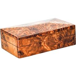 Bazaardi Hand Carved Wooden Multipurpose Keepsake Jewelry Decorative Art Box Storage Organizer ( Large wood Box ,Antique ) (Larg