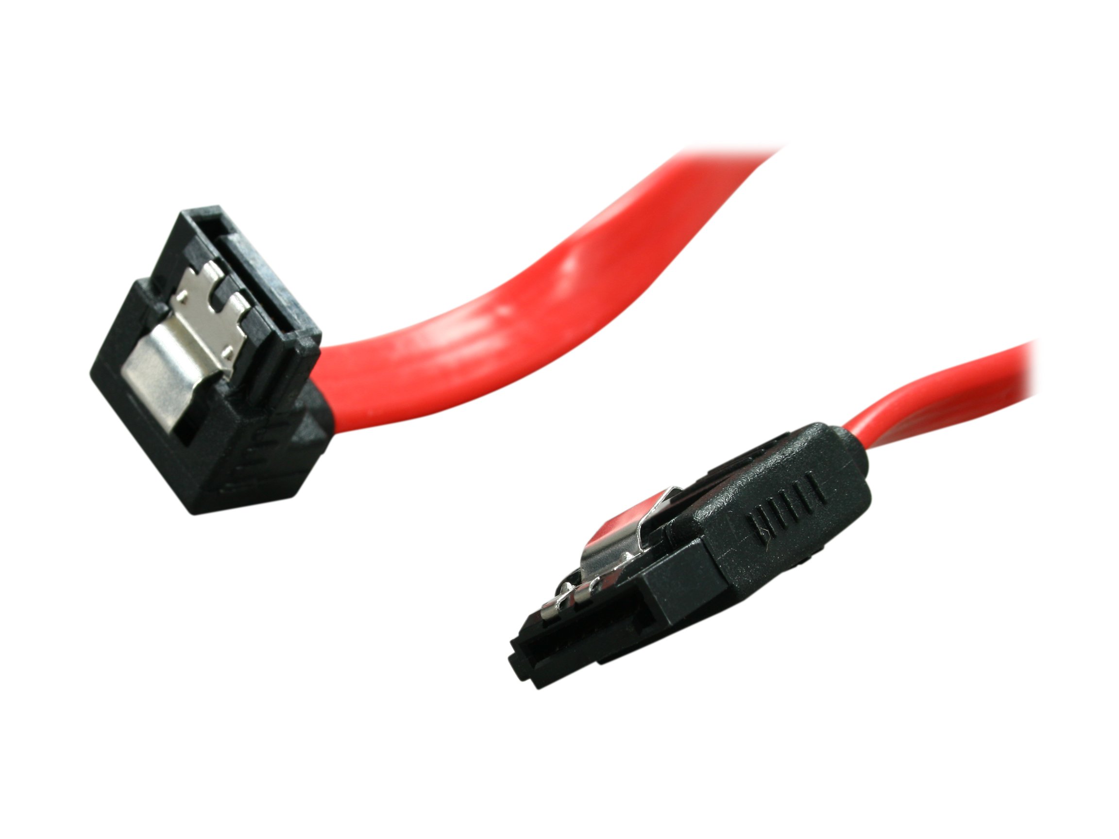 Rosewill SATA cable 90 Degree Right Angle SATA III 60 gbps, SATA cable 12 Inches, SATA 3 cable - 12 Inches, Red