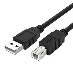 Storel Printer USB cable to computer compatible with Epson Workforce Pro WF-7840,WF-7820,WF-4830,WF-4820,WF-4740,WF-4730,WF-4720,WF-382