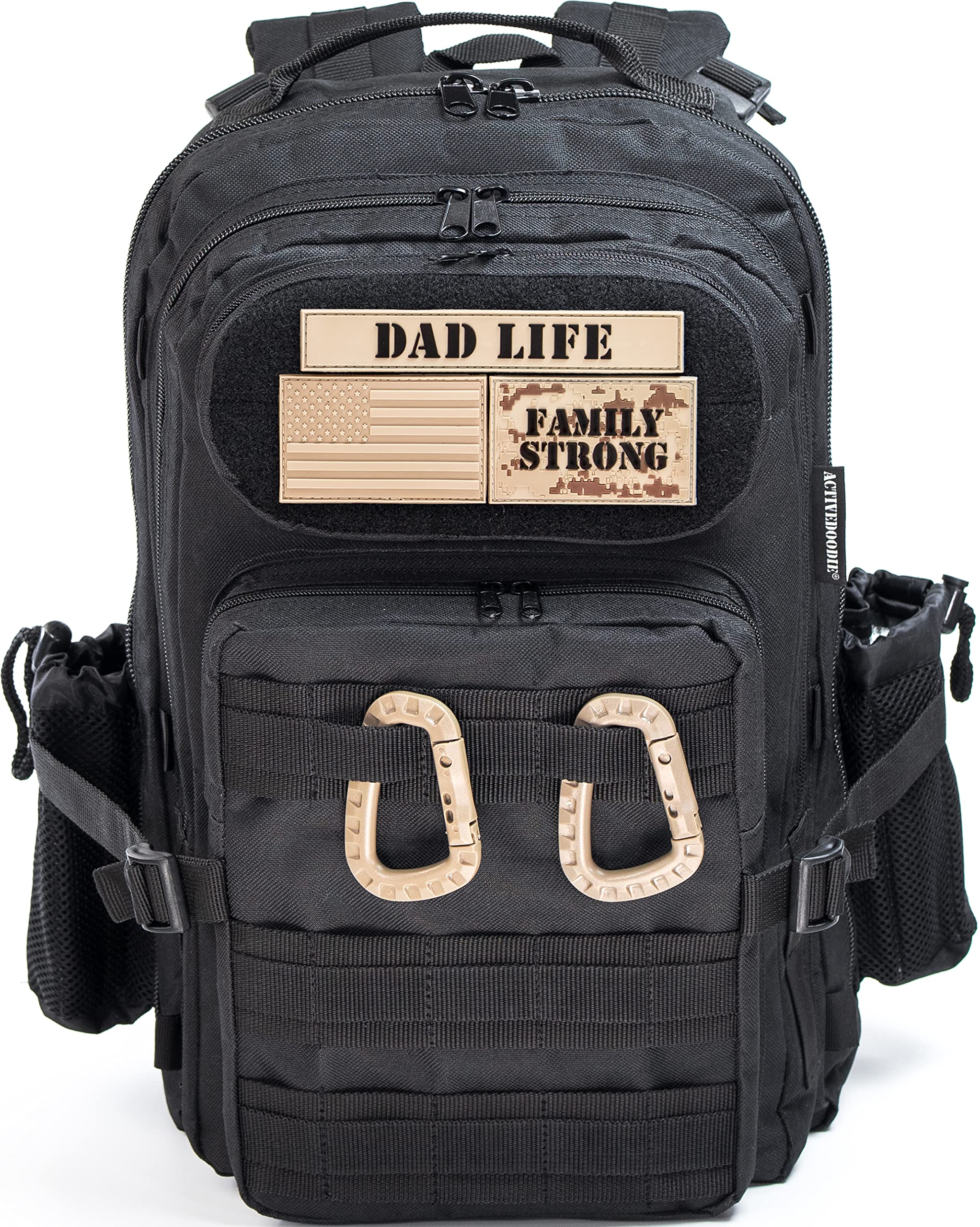 Active Doodie Dad Diaper Bag Backpack - Dad Life Diaper Bag for Dads