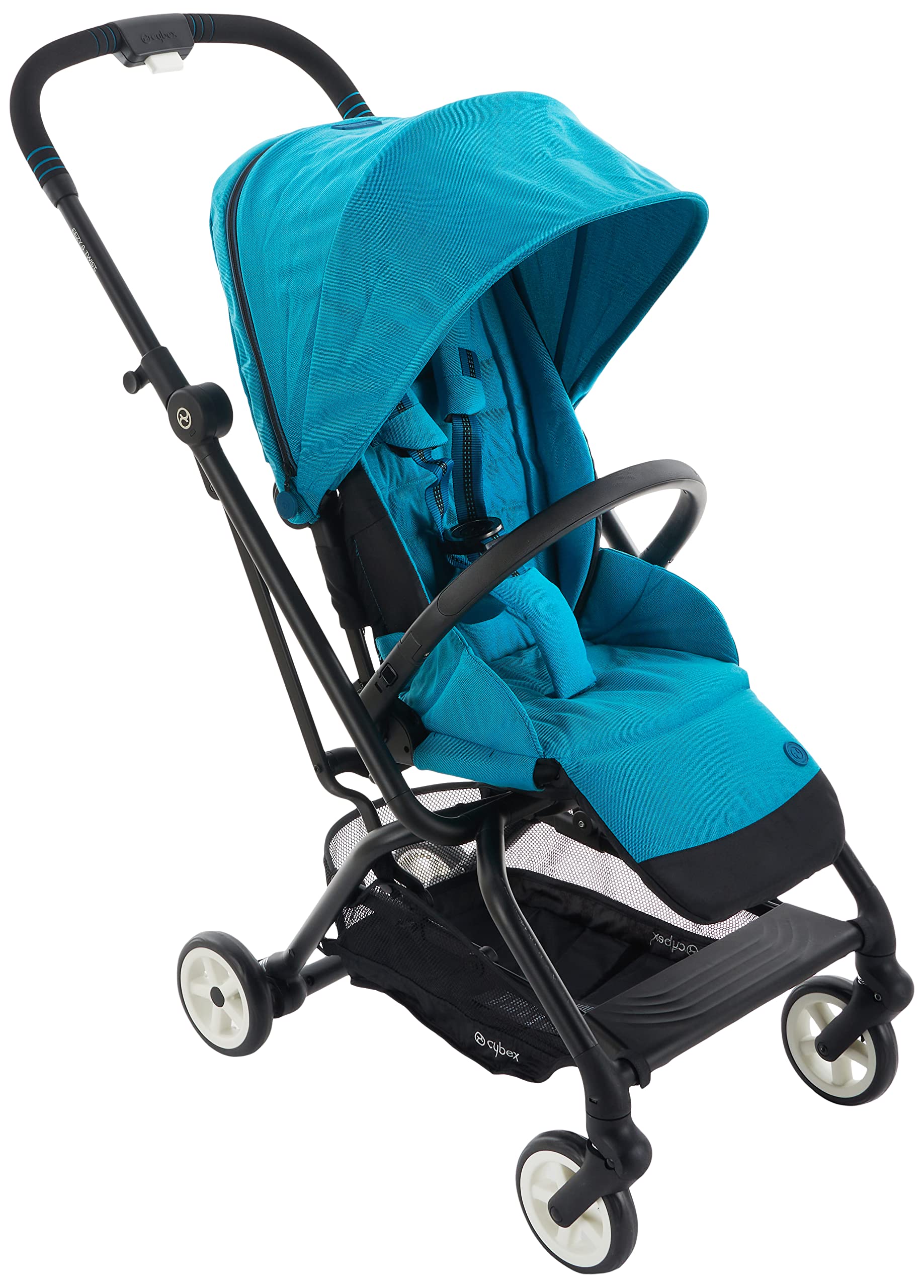 cYBEX Eezy S Twist 2 Stroller, 360A Rotating Seat, Parent Facing or Forward Facing, One-Hand Recline, compact Fold, Lightweight 