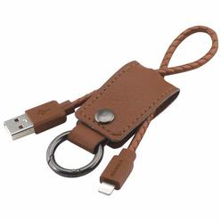 Philips Magnavox MMA3504 Keychain with Portable Lightning charging cable  Black, Brown, Red, and White Assorted colors  charge Your Devi