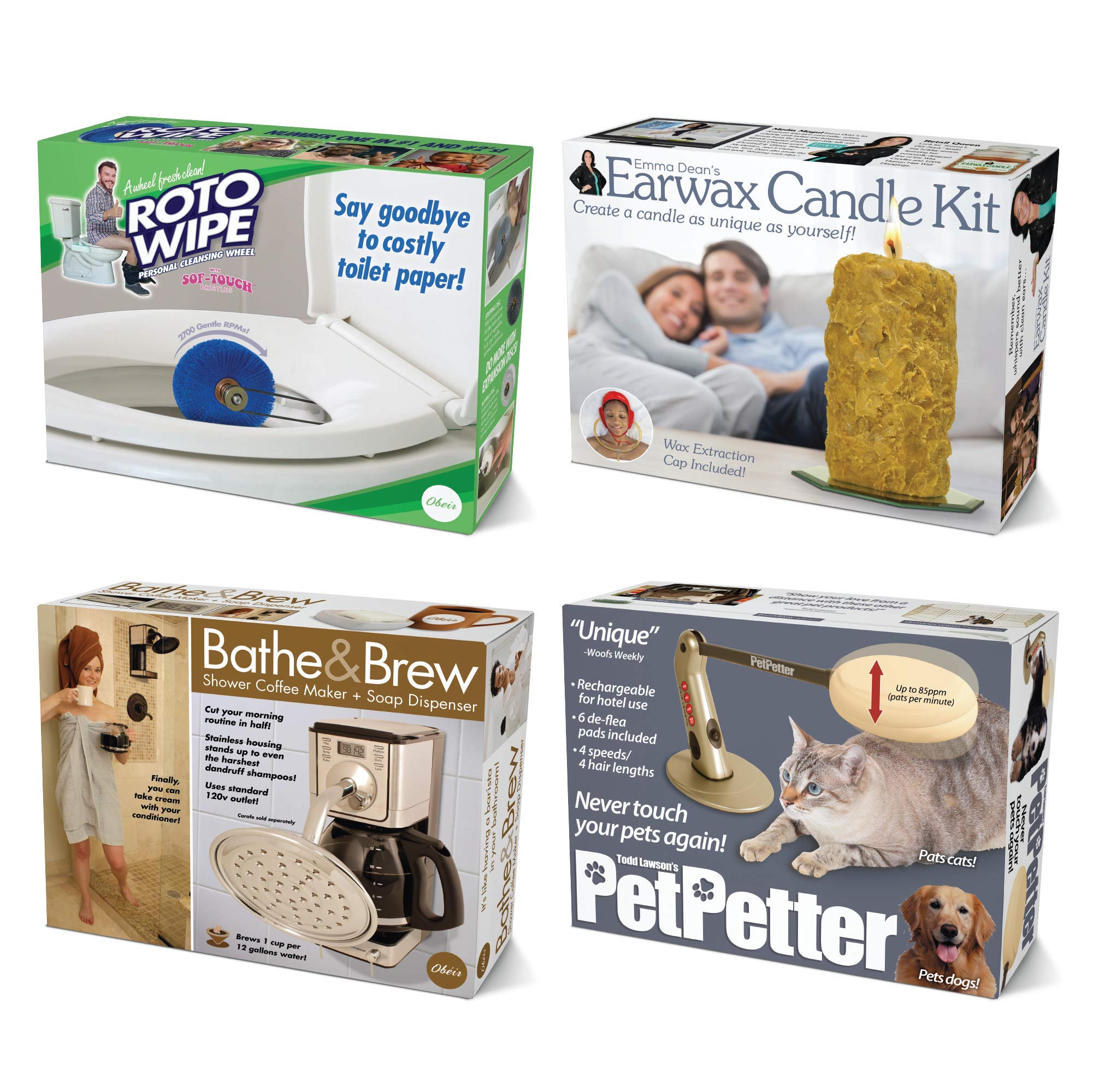 Prank Pack, Set Of 4 Different Gift Boxes, Wrap Your Real Present In A Fake  Joke Box, Prank-O - The Original Funny Gift Box, Nov