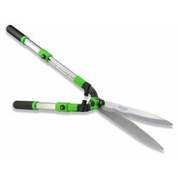 Mesoga garden Hedge Shears for Trimming Borders, Extendable Handle clippers & Shears, Pruning Trimmers with Wavy Blade, Professi