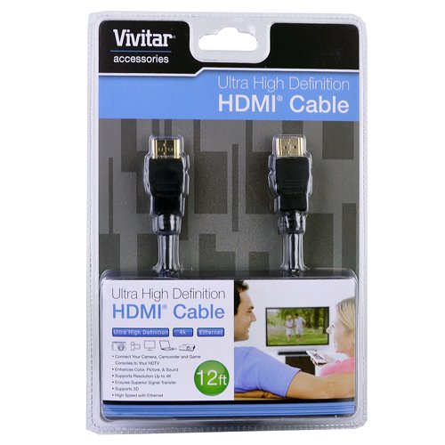 Vivitar 12 Vivitar 4K 3D Ultra High Definition HDMI with Ethernet