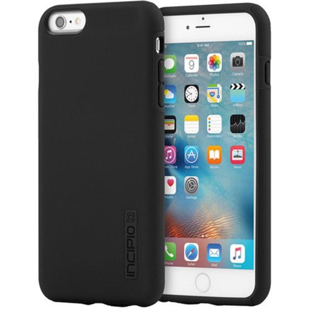 Incipio iPhone 6S Plus Case, Incipio DualPro Case - Shock Absorbing - Cover fits both Apple iPhone 6 Plus, iPhone 6S Plus - Black/Black