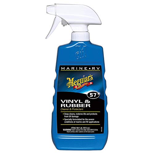 Meguiars Meguiar's M5716SP Marine/RV Vinyl & Rubber Cleaner & Protectant, 16 oz
