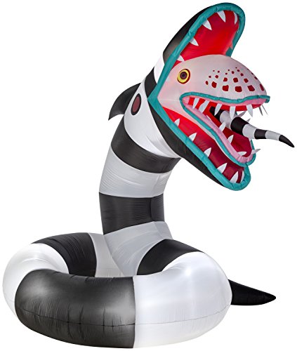 Gemmy 10 Animated Giant Airblown Sand Worm from Beetlejuice Halloween Inflatable