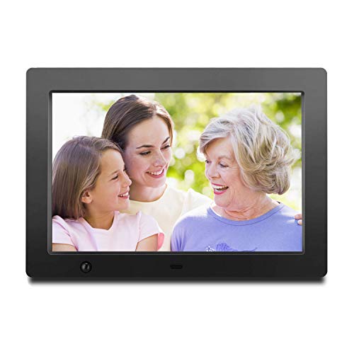 FLYAMAPIRIT Digital Frame for Photos 10 inch with Slideshow Digital Picture Frame with HD IPS Display Picture Frame with Motion Sensor/Video