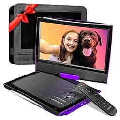 SUNPIN 2021 New PD969 11" Portable DVD Player for Car with Headrest Mount, Upgraded Remote Control, 9.5 inch Brightness Enhanced