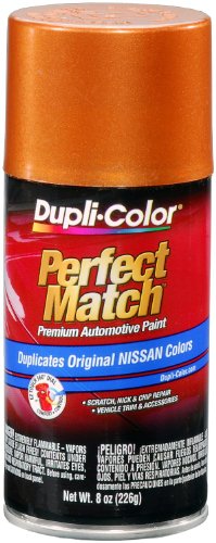Dupli-Color - BNS0503 Orange Mist Metallic Nissan Perfect Match Automotive Paint - Aerosol, 8 oz.