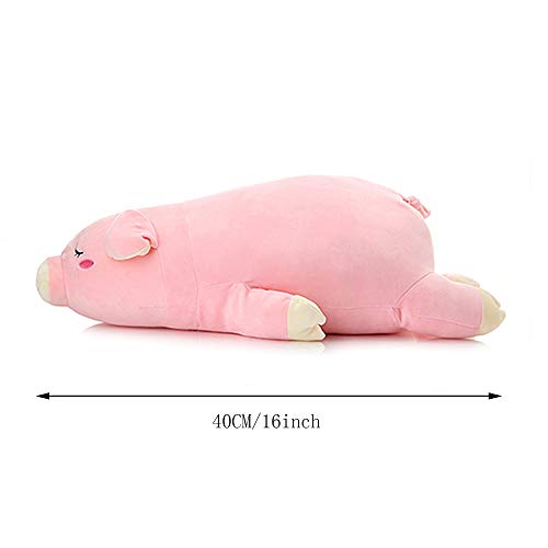 Lazada Kids Pillows Pig Stuffed Animal Plush Pillow Pink 16 Inches