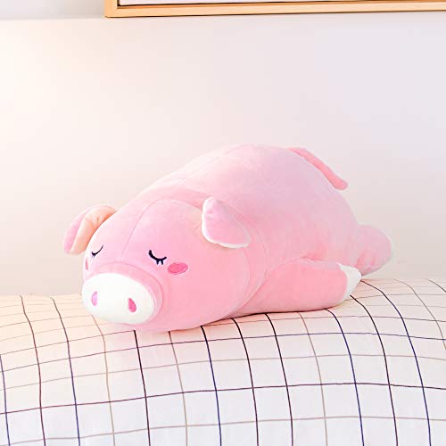 Lazada Kids Pillows Pig Stuffed Animal Plush Pillow Pink 16 Inches