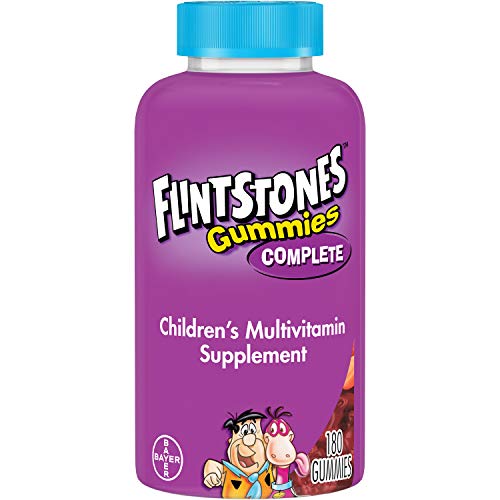 Flintstones Vitamins Flintstones Gummies Kids Vitamins, Gummy Multivitamin for Kids and Toddlers with Vitamins A, B6, B12, C, E, Zinc & more, 180ct