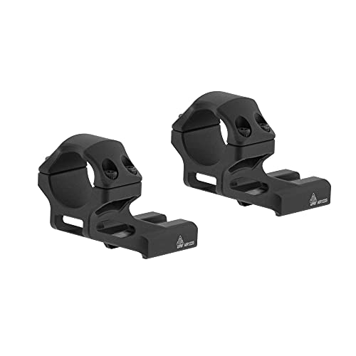 UTG Leapers AIR322S Inc Accu-Sync Offset Picatinny Rings, 30mm High Profile, 37mm, Black