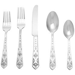Everyday Towle Towle Everyday Pueblo 20-Piece Stainless Steel Flatware Set, Service for 4