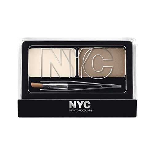 NYC N.Y.C. New York Color Browser Brush On Brow Kit, Brunette, 0.03 Ounce