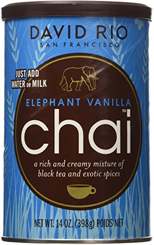 David Rio Elephant Vanilla Chai 14oz. - 2 canisters