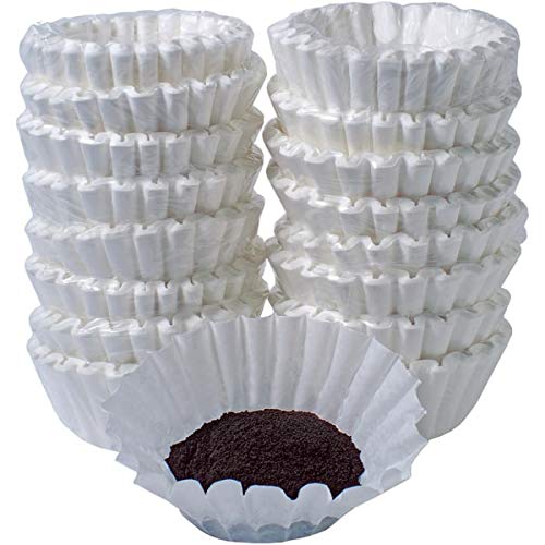 Melitta 12 to 15 Cup Basket Coffee Filters, 800 Count, White
