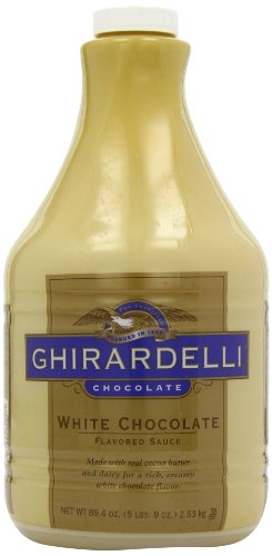 Ghiradelli Ghirardelli Chocolate Flavored Sauce, Classic White Chocolate, 89.4 - Ounce Container