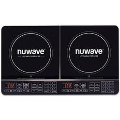 NuWave Precision Induction Cooktop Double 1800-watt Induction Cooktop with Fast, Safe, Powerful Induction Cooking Technology & A