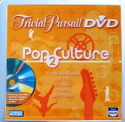 Erfenis Overdreven Uitvoerder Trival Pursuit Trivial Pursuit Pop Culture 2 DVD Game Tin