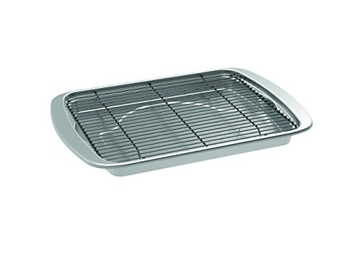 nordic ware oven crisp baking tray, 17.10 x 12.40 x 1.40 inches, natural