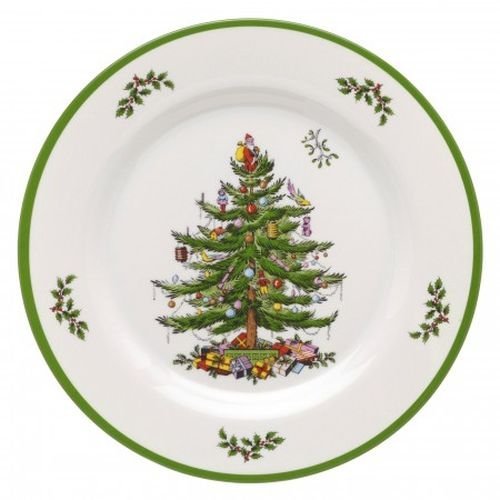 Spode Christmas Tree Melamine Dinner Plate, Set of 4