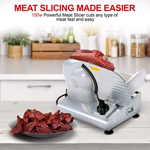 Kitchener Meat Slicer Food Deli Bread Cheese Electric 9-inch Stainless Steel Blade 120VAC Belt Driven