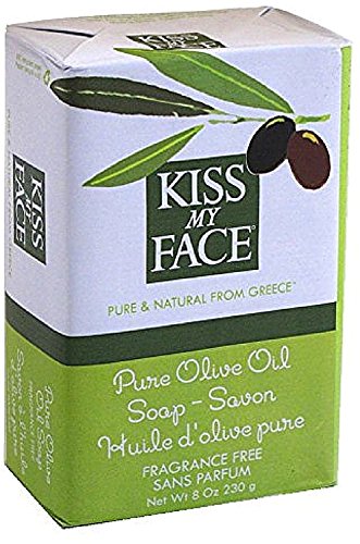 Kiss My Face Pure Olive Oil Bar Soap, FragranceFree 8 oz