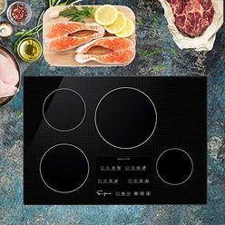Empava 30” Induction Cooktop Electric Stove Black Vitro Ceramic Smooth Surface Glass EMPV-IDC30