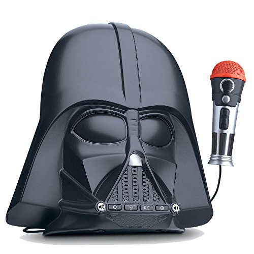 eKids Star Wars Darth Vader Voice Changing Boombox Connects to MP3 Player Darth Vader Phrases Sound Effects from The Star Wars S