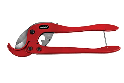 Superior Tool Company 37115 PVC Pipe Cutter - Heavy Duty Cutter up to 2-1/2-Inch O.D.