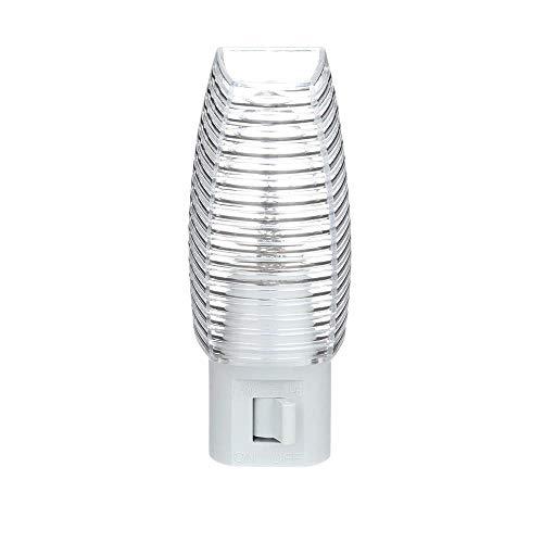 Westek 71053 Faceted Manual On/Off Night Lite, White