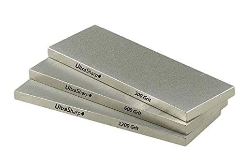 UltraSharp Diamond S Ultra Sharp II Diamond Sharpening Stone Kit - Coarse/Medium/Extra Fine