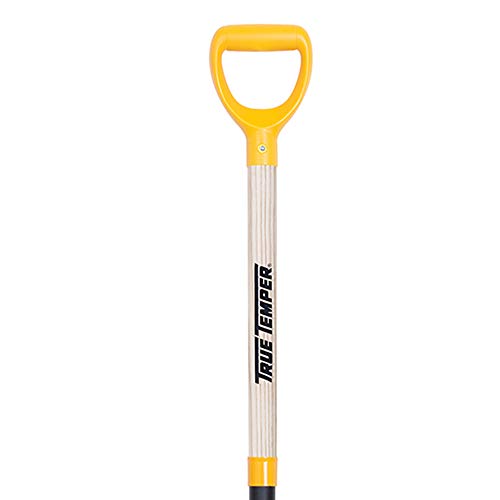 True Temper 2585900 D-Grip Digging Shovel with Hardwood Handle, 24 Inch