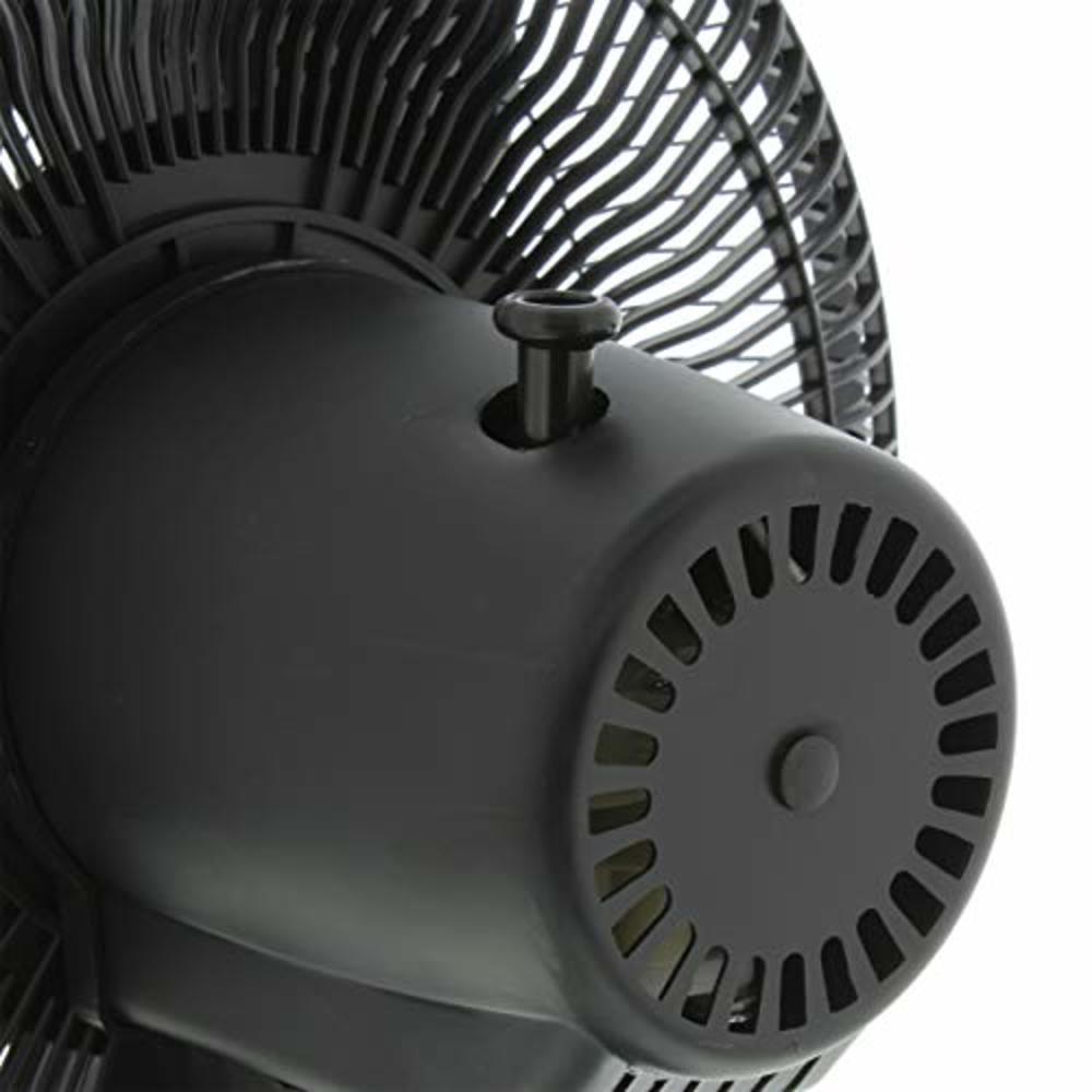 Comfort Zone Cz121bk Black Oscillating Table Portable 3 Speed Fan 12 Comfort Zone Cz121bk Black Oscillating Table Portable 3 Speed Fan 12