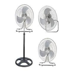 PrimeTrendz TM PrimeTrendz 18 Inch Industrial Grade High Velocity 3 in 1 Floor Stand Mount Oscillating Fan | Stand + Desk + Wall Fan
