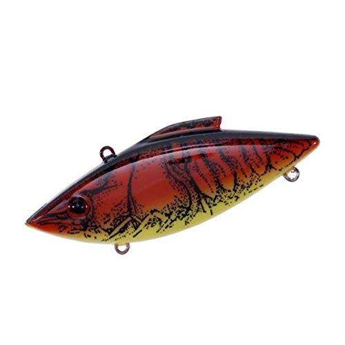 Rat-L-Trap Lures 1/4-Ounce Mini Trap (Red Crawfish/Chartreuse Belly)